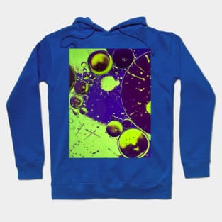 Bubbles Purple and Yellow Hoodie